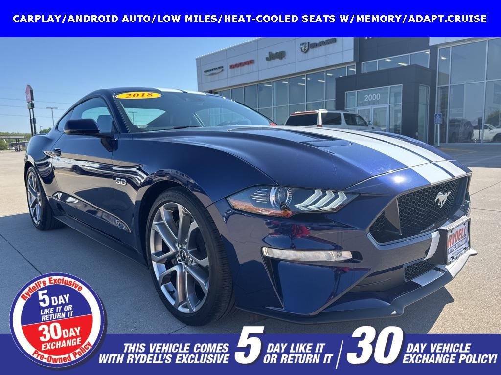 used 2018 Ford Mustang car, priced at $36,833