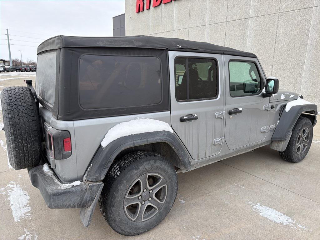 used 2018 Jeep Wrangler Unlimited car, priced at $22,932