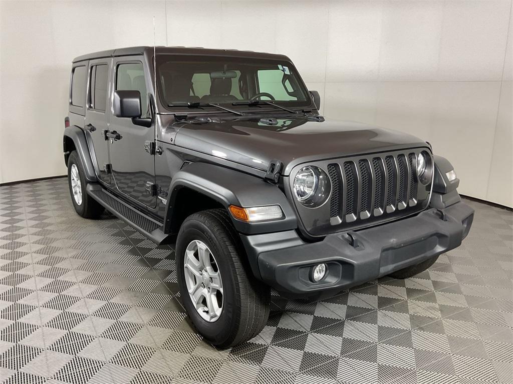 used 2021 Jeep Wrangler Unlimited car, priced at $23,398