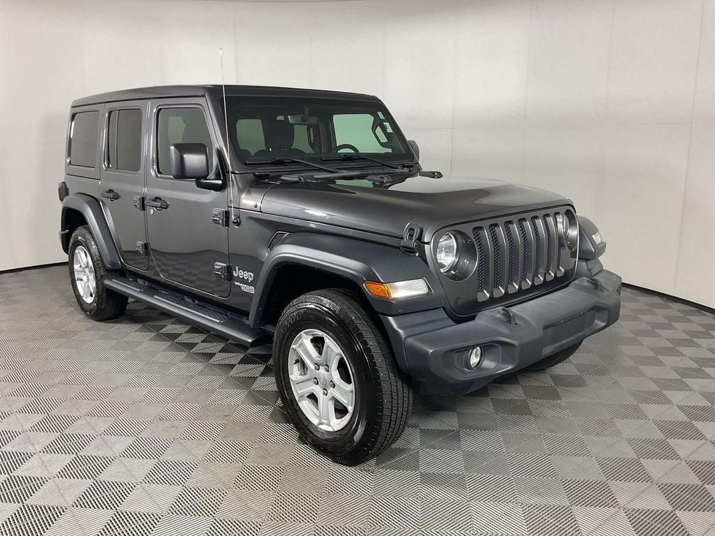 used 2020 Jeep Wrangler Unlimited car, priced at $25,498