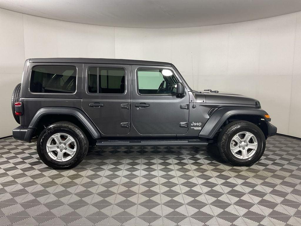 used 2020 Jeep Wrangler Unlimited car, priced at $25,498