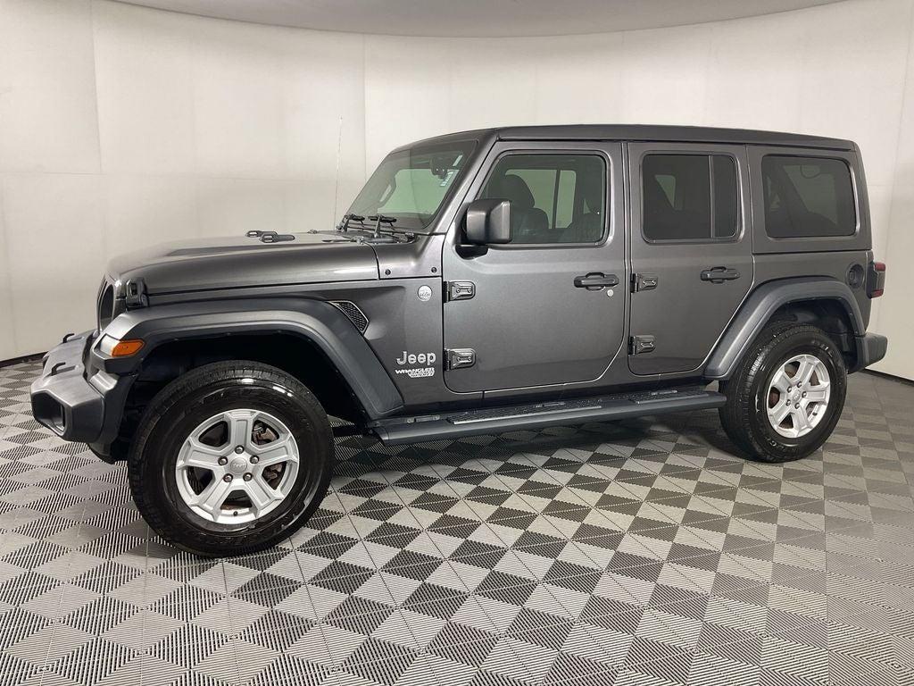 used 2020 Jeep Wrangler Unlimited car, priced at $25,498