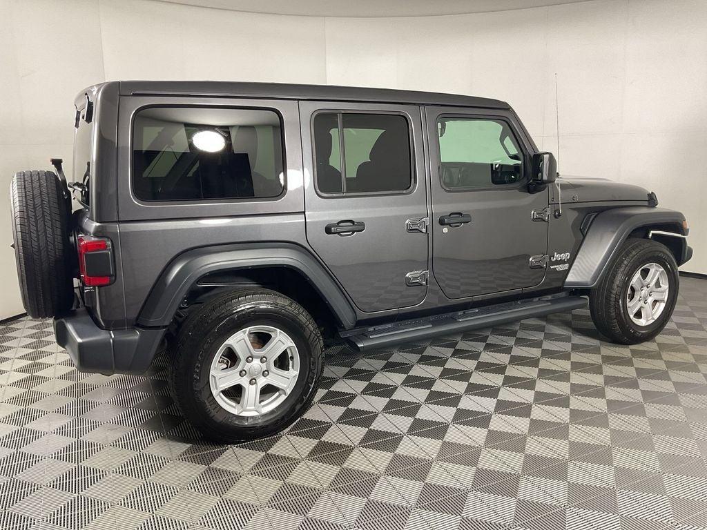 used 2020 Jeep Wrangler Unlimited car, priced at $25,498