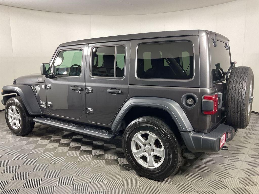 used 2020 Jeep Wrangler Unlimited car, priced at $25,498