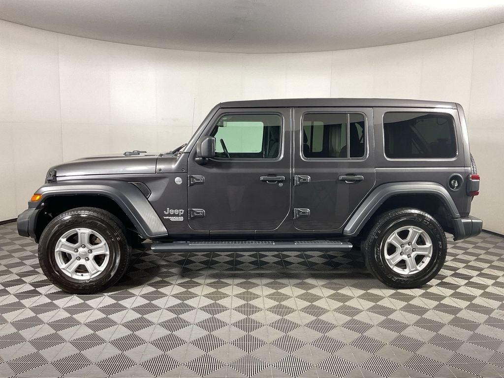 used 2020 Jeep Wrangler Unlimited car, priced at $25,498