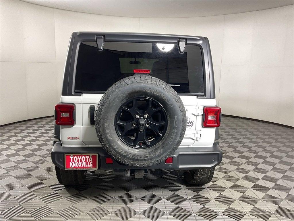 used 2020 Jeep Wrangler Unlimited car, priced at $25,698