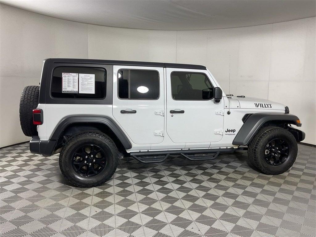 used 2020 Jeep Wrangler Unlimited car, priced at $25,698