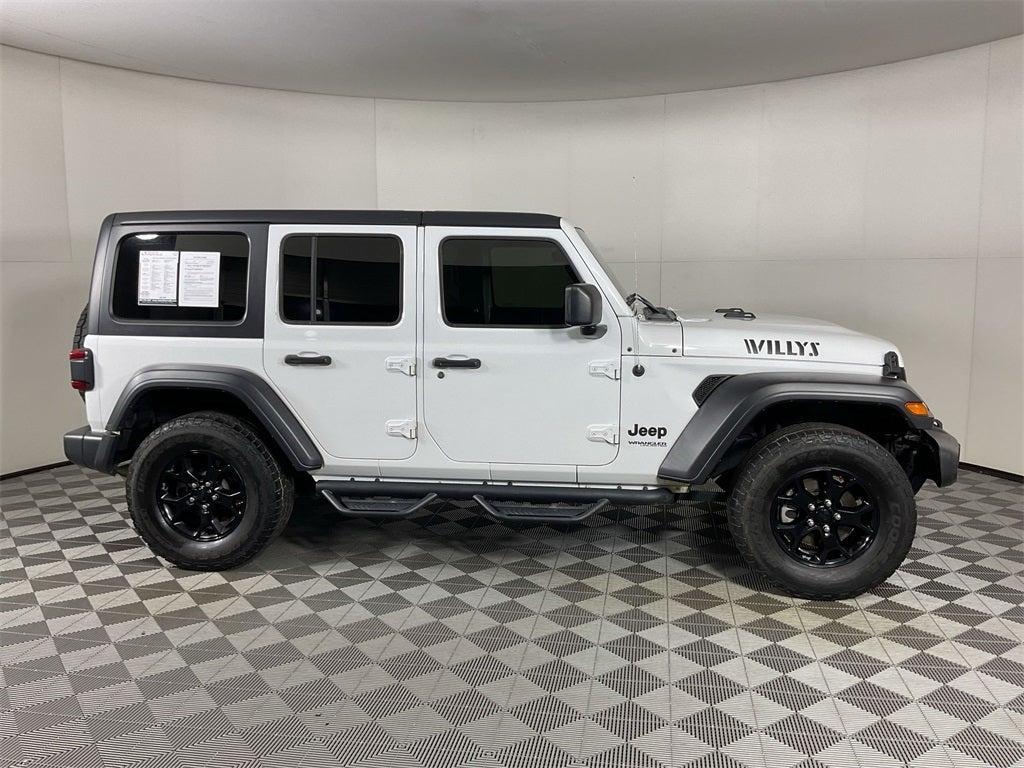 used 2020 Jeep Wrangler Unlimited car, priced at $25,698