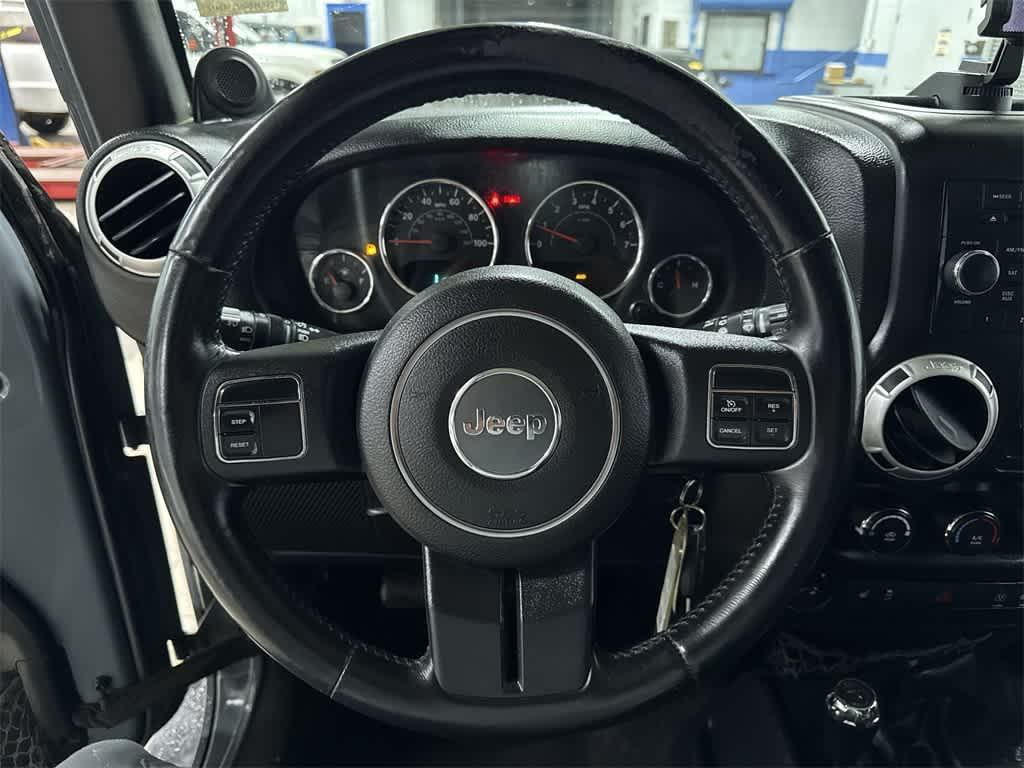 used 2014 Jeep Wrangler Unlimited car, priced at $16,500