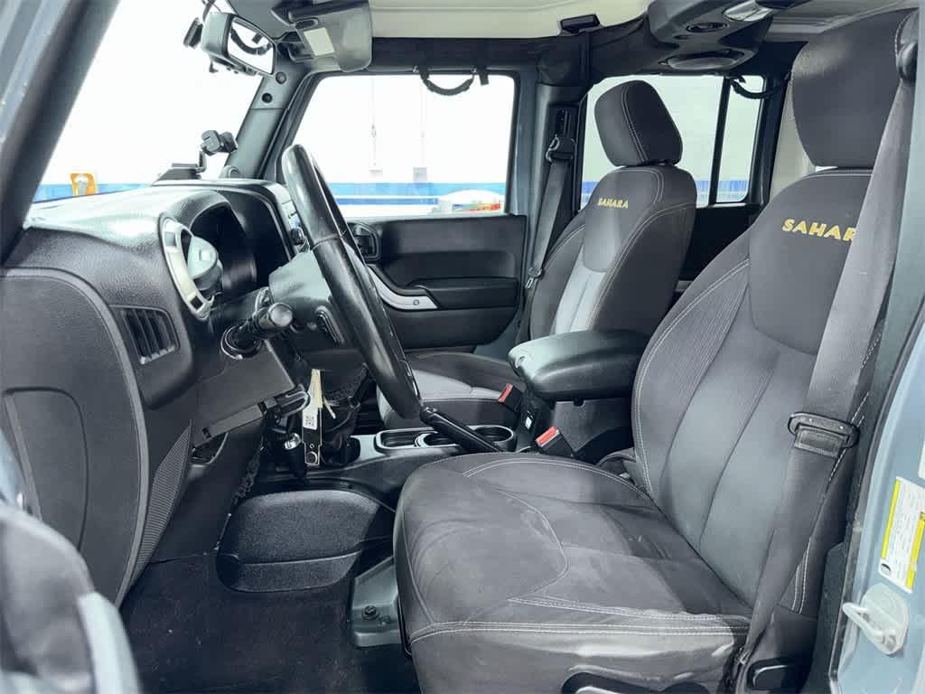used 2014 Jeep Wrangler Unlimited car, priced at $16,500