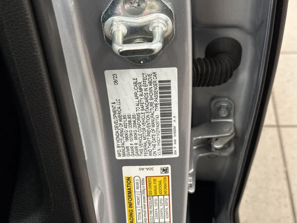 used 2023 Honda Accord car, priced at $23,433