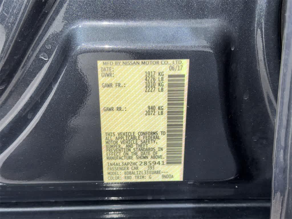 used 2017 Nissan Altima car, priced at $7,157