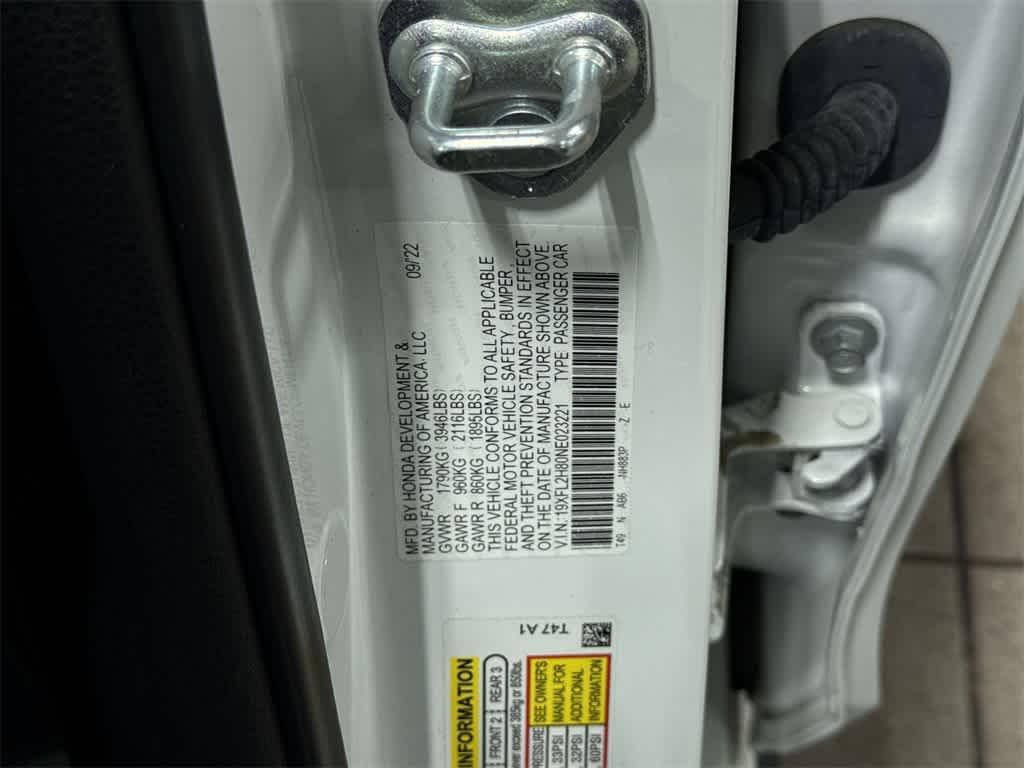 used 2022 Honda Civic car, priced at $24,189