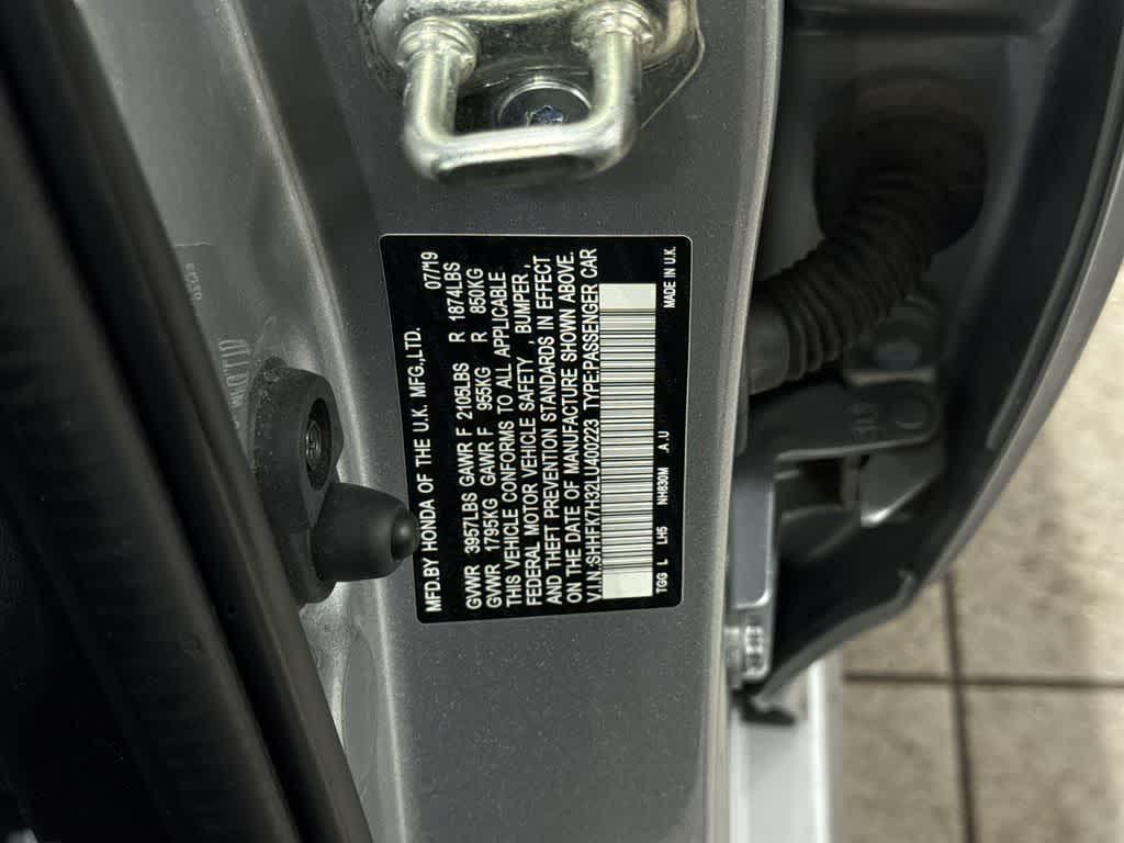 used 2020 Honda Civic car, priced at $22,800