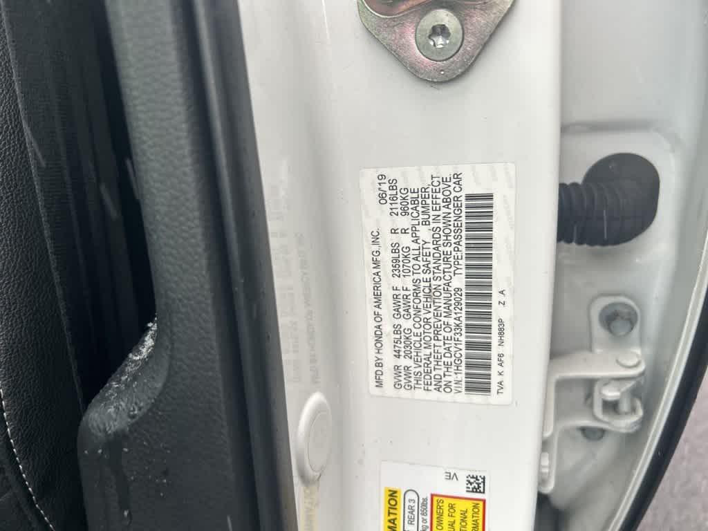 used 2019 Honda Accord car, priced at $19,011