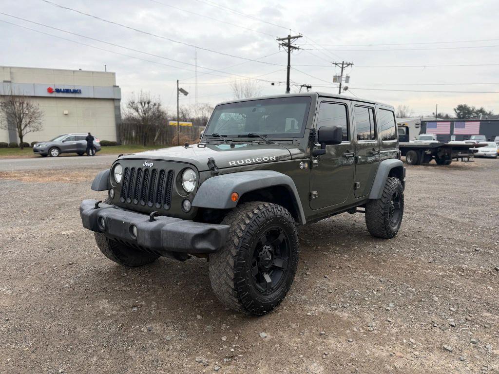 used 2015 Jeep Wrangler Unlimited car, priced at $13,495