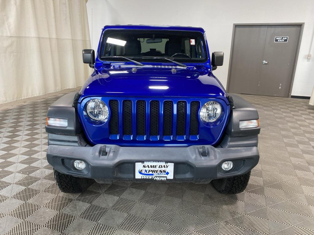 used 2020 Jeep Wrangler Unlimited car, priced at $23,973
