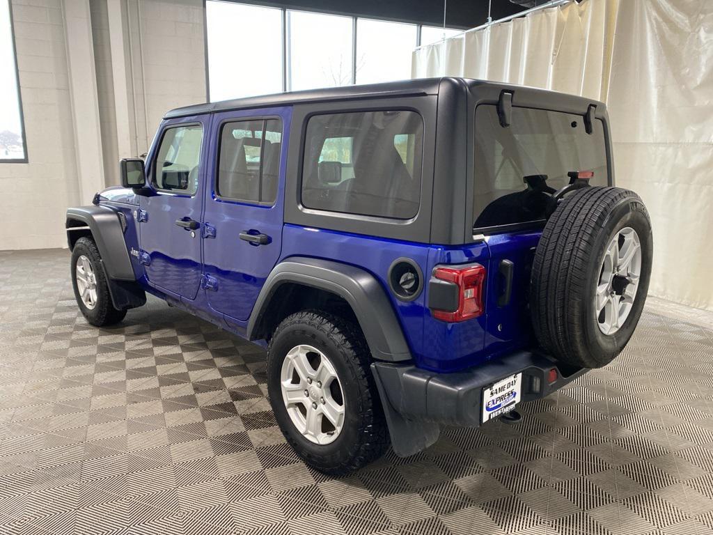 used 2020 Jeep Wrangler Unlimited car, priced at $23,973