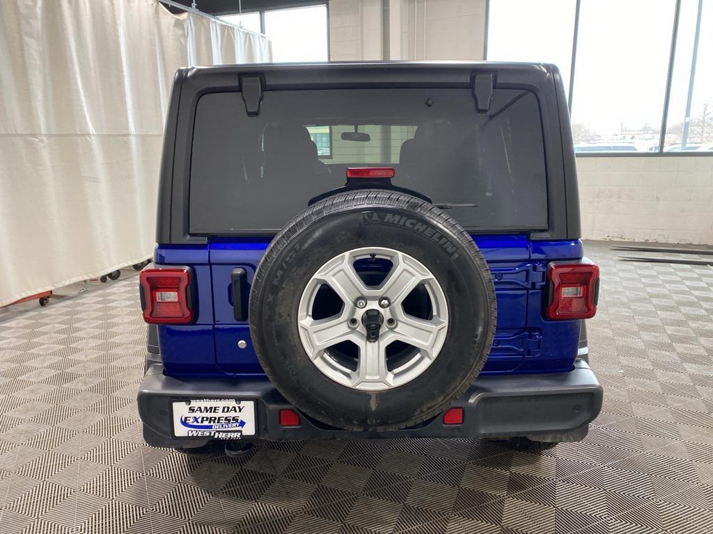 used 2020 Jeep Wrangler Unlimited car, priced at $23,973
