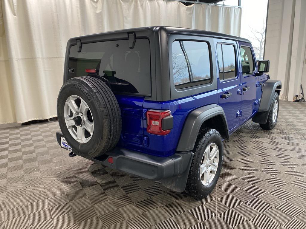 used 2020 Jeep Wrangler Unlimited car, priced at $23,973