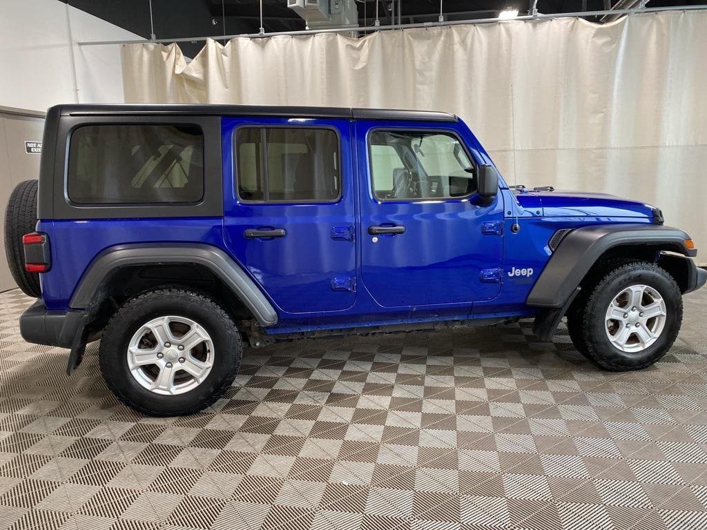used 2020 Jeep Wrangler Unlimited car, priced at $23,973