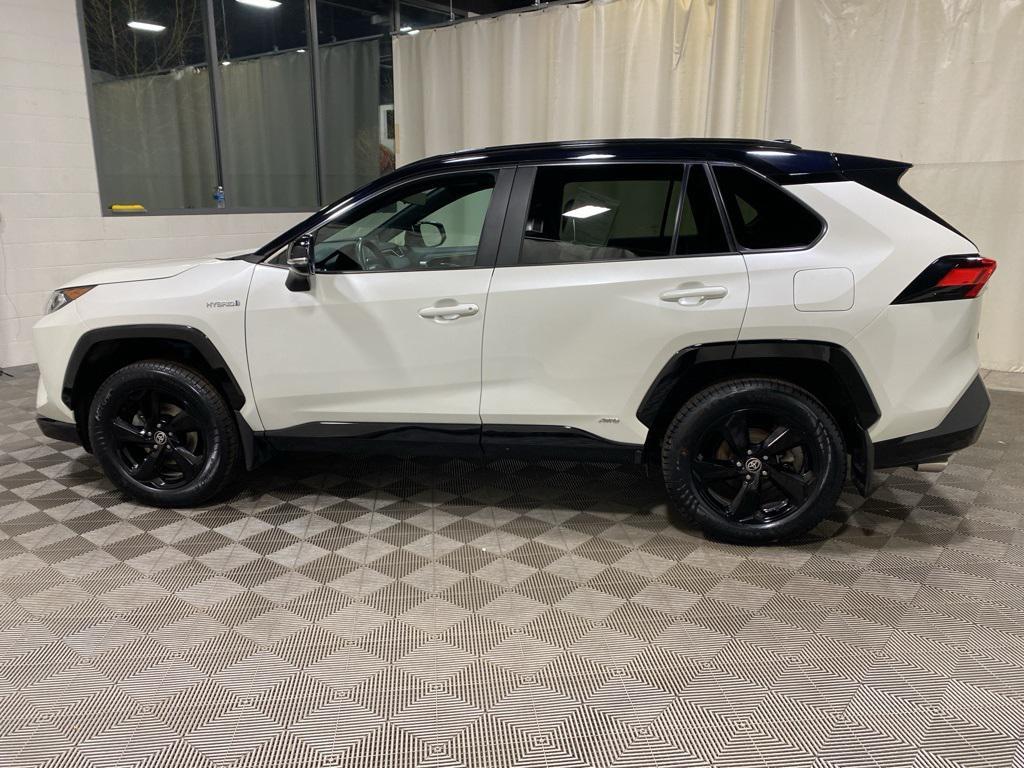 used 2021 Toyota RAV4 Hybrid car, priced at $32,435
