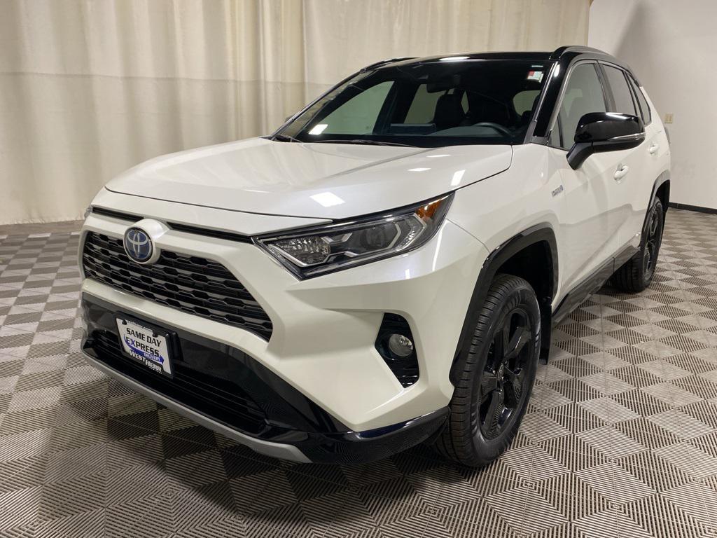 used 2021 Toyota RAV4 Hybrid car, priced at $32,435
