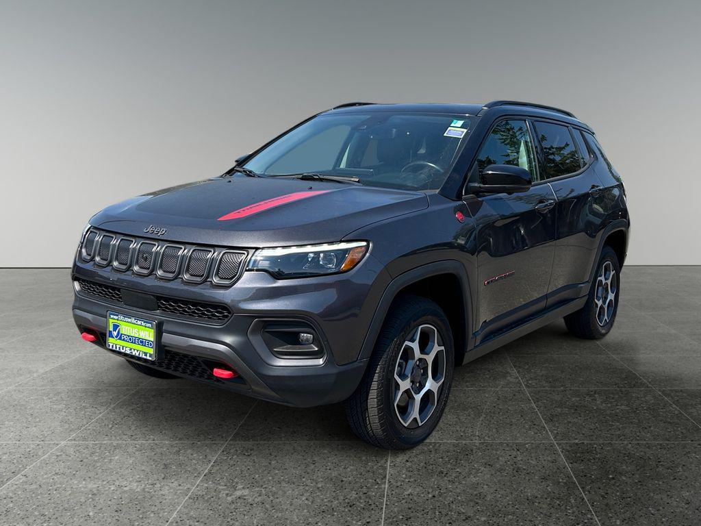 used 2022 Jeep Compass car, priced at $23,666