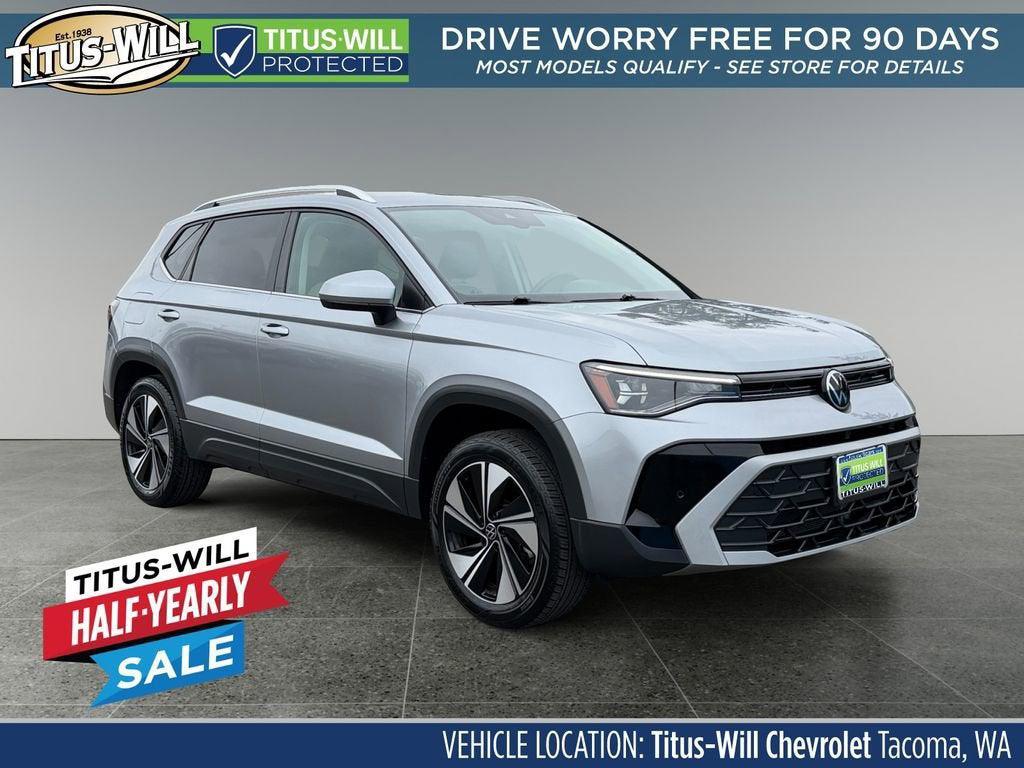 used 2025 Volkswagen Taos car, priced at $26,288