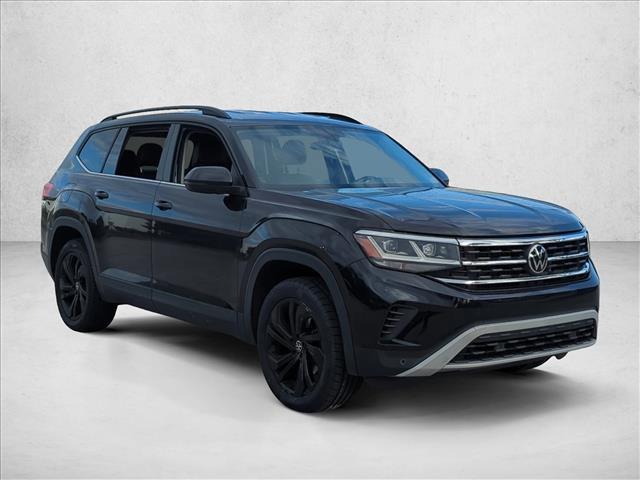 used 2021 Volkswagen Atlas car, priced at $18,931