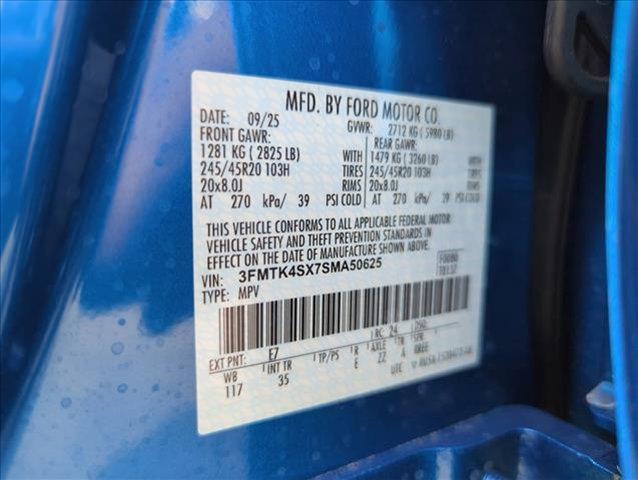 new 2025 Ford Mustang Mach-E car, priced at $49,730