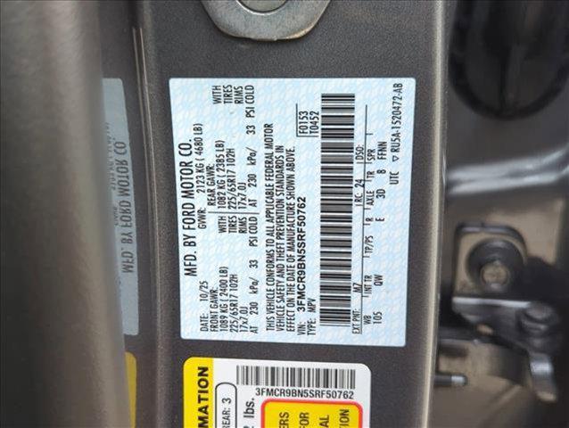 new 2025 Ford Bronco Sport car, priced at $30,452