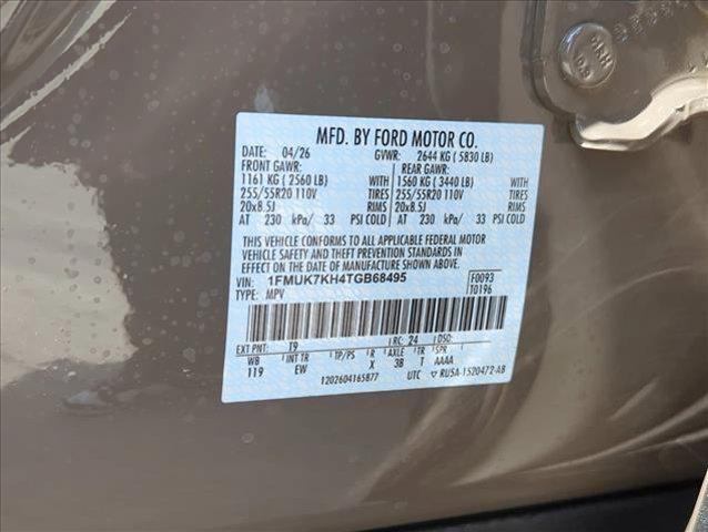 new 2026 Ford Explorer car, priced at $41,474