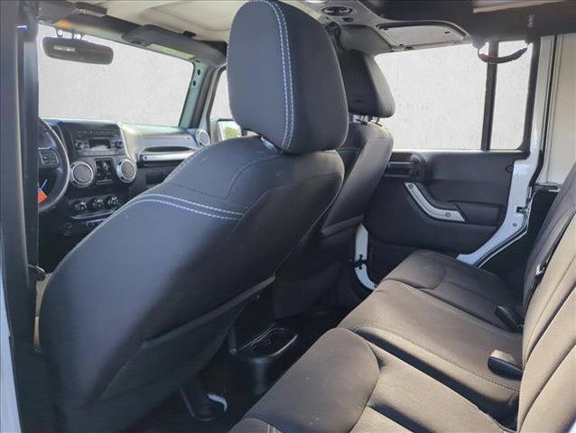 used 2015 Jeep Wrangler Unlimited car, priced at $15,998