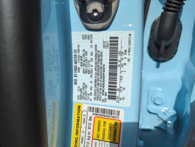 new 2025 Ford Bronco Sport car, priced at $34,563