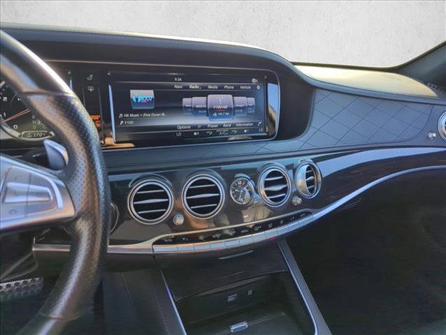 used 2017 Mercedes-Benz AMG S 63 car, priced at $51,995