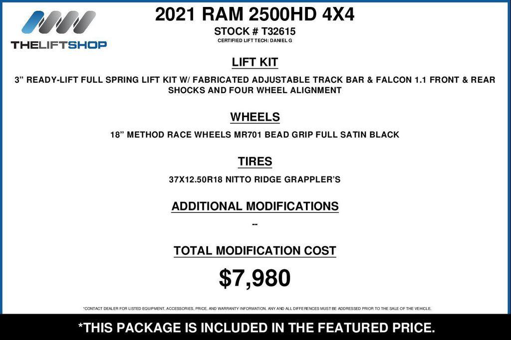 used 2021 Ram 2500 car, priced at $71,970