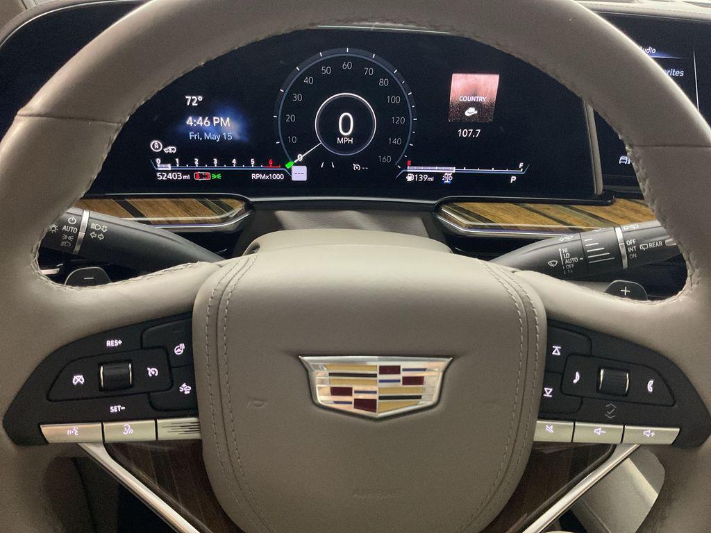 used 2023 Cadillac Escalade car, priced at $76,900