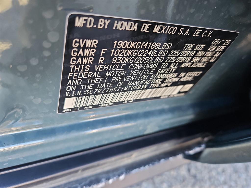 used 2026 Honda HR-V car, priced at $28,787