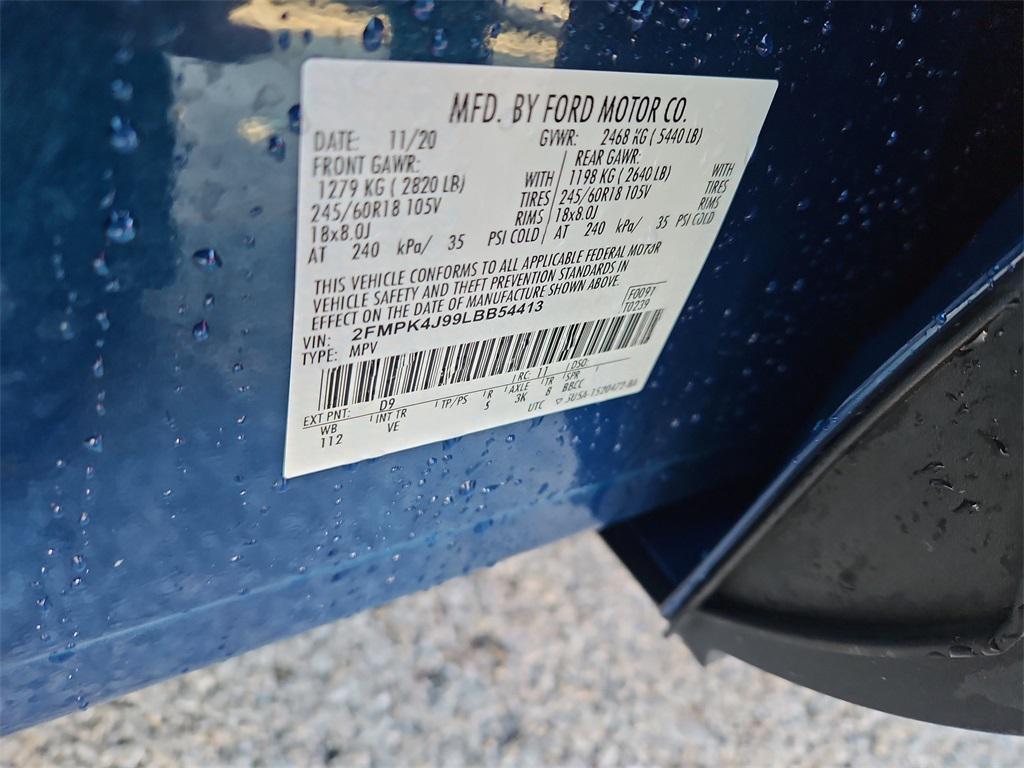 used 2020 Ford Edge car, priced at $18,487