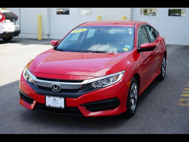 used 2018 Honda Civic car, priced at $15,387