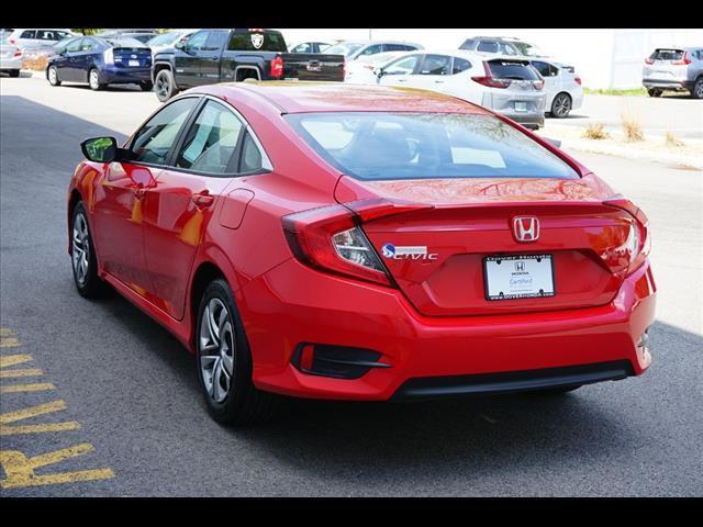 used 2018 Honda Civic car, priced at $15,387