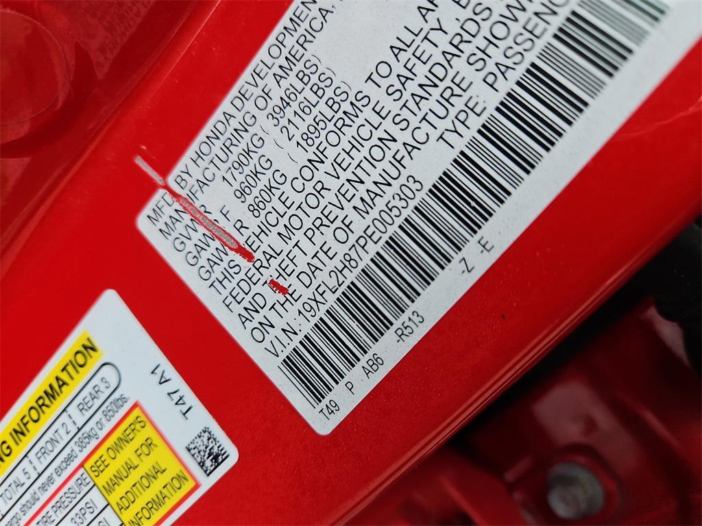 used 2023 Honda Civic car, priced at $22,497