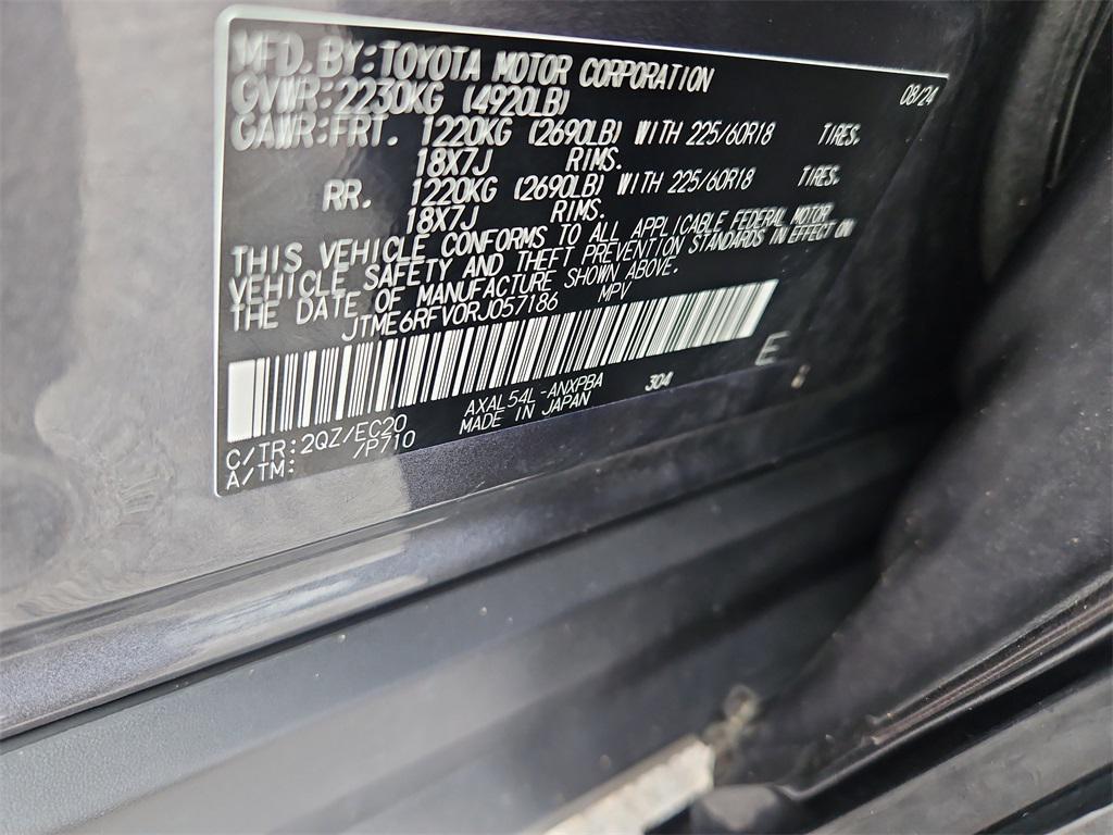 used 2024 Toyota RAV4 Hybrid car, priced at $35,987