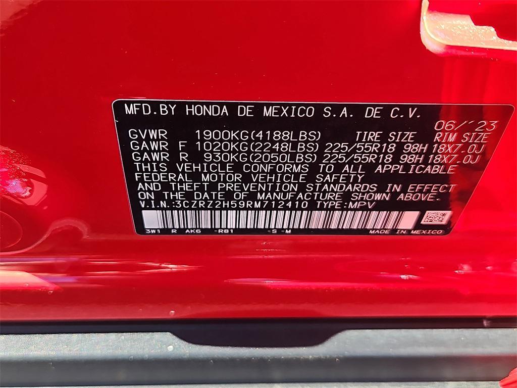 used 2024 Honda HR-V car, priced at $25,987