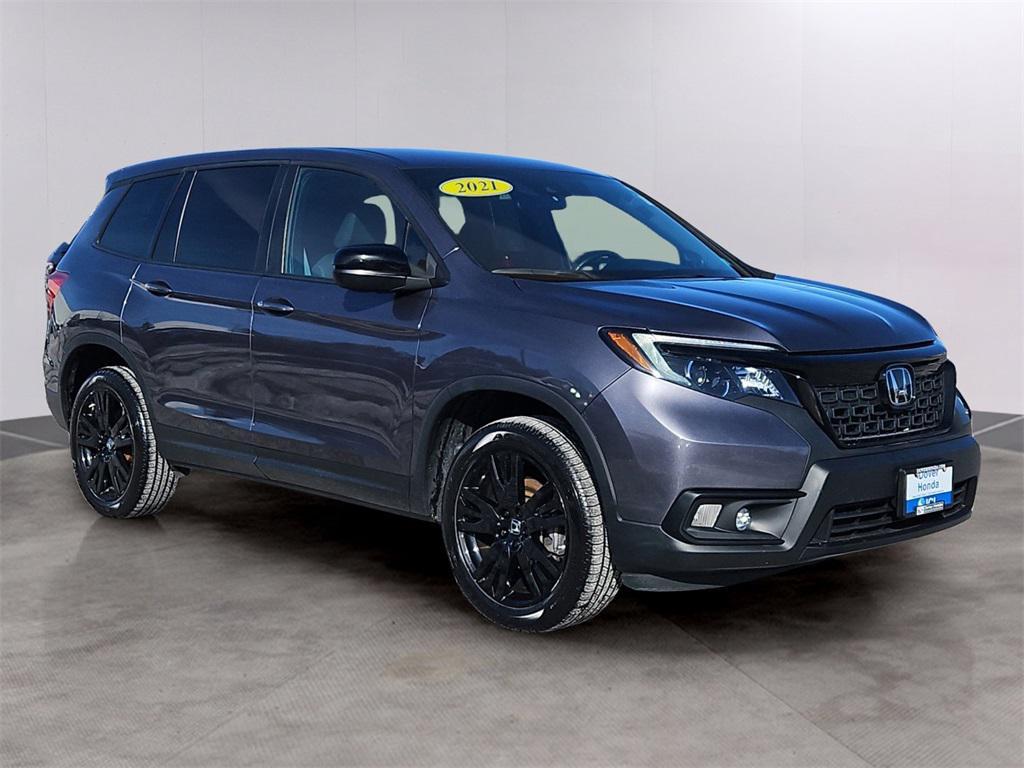 used 2021 Honda Passport car, priced at $20,887