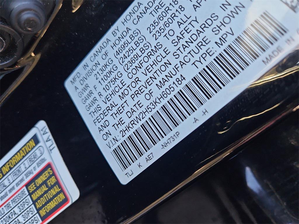 used 2019 Honda CR-V car, priced at $20,577