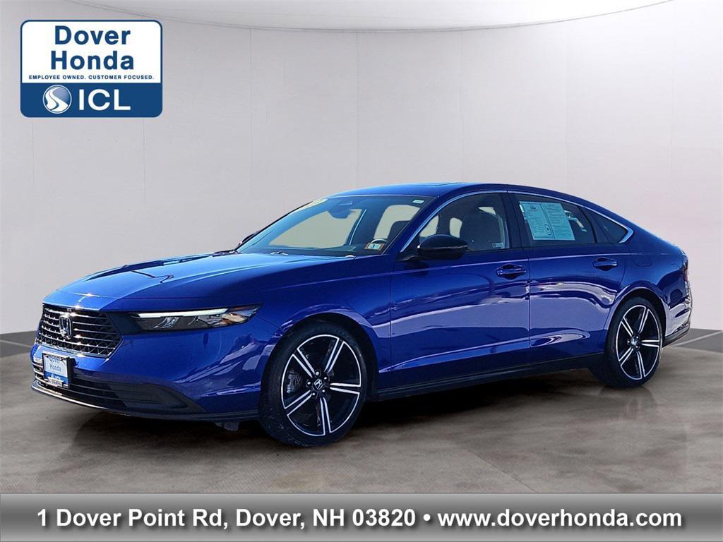 used 2023 Honda Accord Hybrid car, priced at $26,927