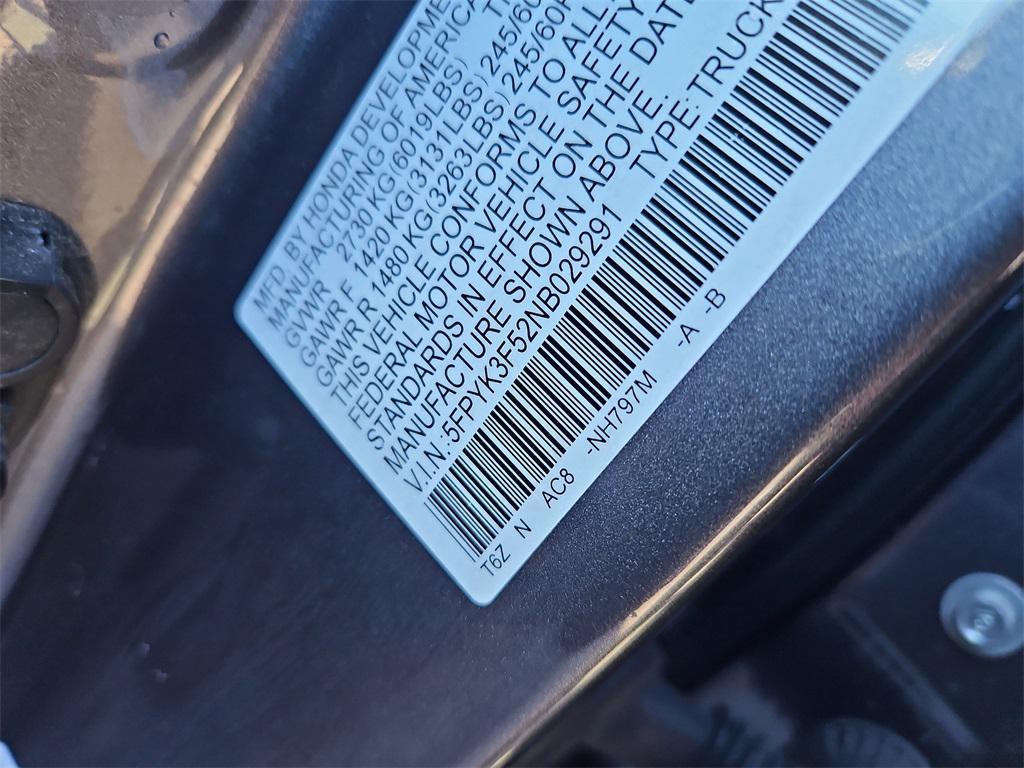 used 2022 Honda Ridgeline car, priced at $29,987