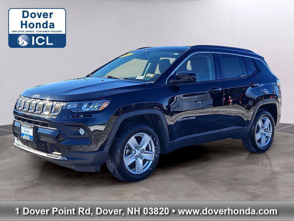 used 2022 Jeep Compass car, priced at $21,987